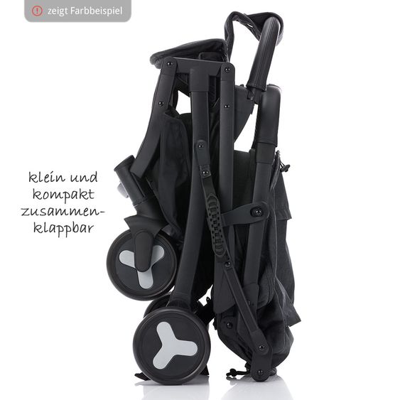 Fillikid Reisebuggy Tourer mit Trollygriff und Transporttasche - Marine Melange