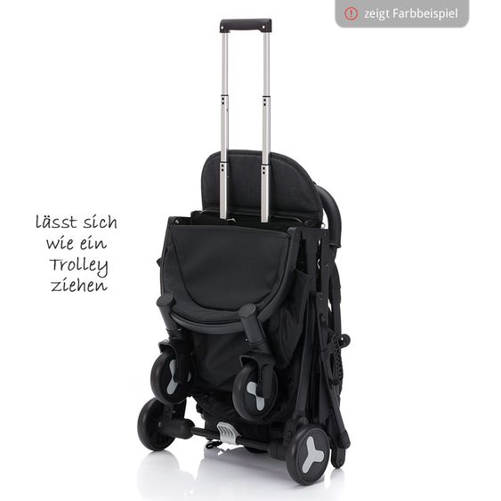 Fillikid Reisebuggy Tourer mit Trollygriff und Transporttasche - Marine Melange