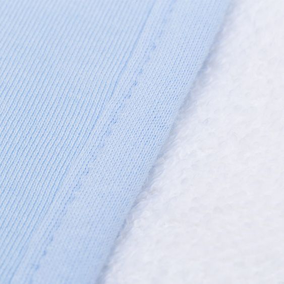 Fillikid Set Kapuzenbadetuch & Waschhandschuh 100 x 100 cm - Prince - Blau