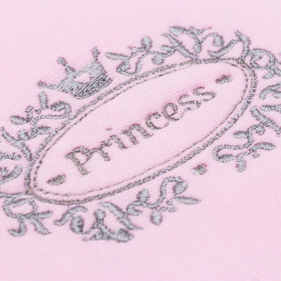 Fillikid Set Kapuzenbadetuch & Waschhandschuh 100 x 100 cm - Princess - Rosa