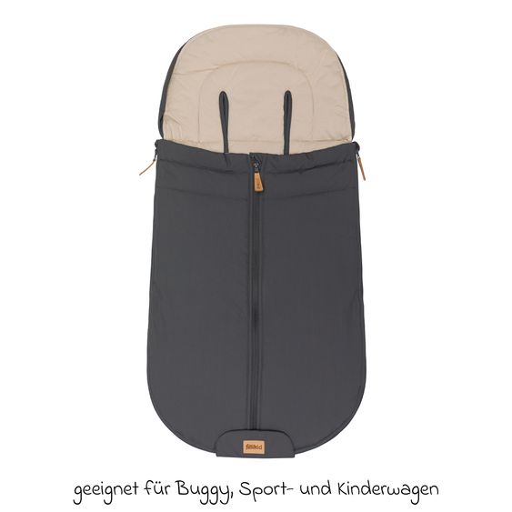 Fillikid Summer footmuff Light Trend for Buggy, Sport and Stroller - Grey