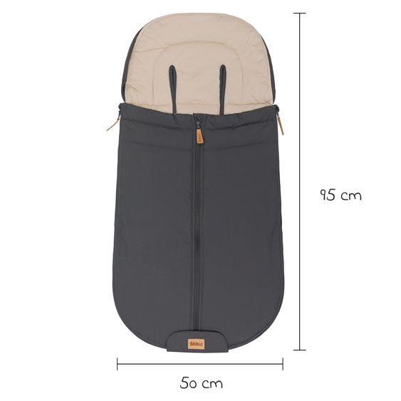 Fillikid Summer footmuff Light Trend for Buggy, Sport and Stroller - Grey
