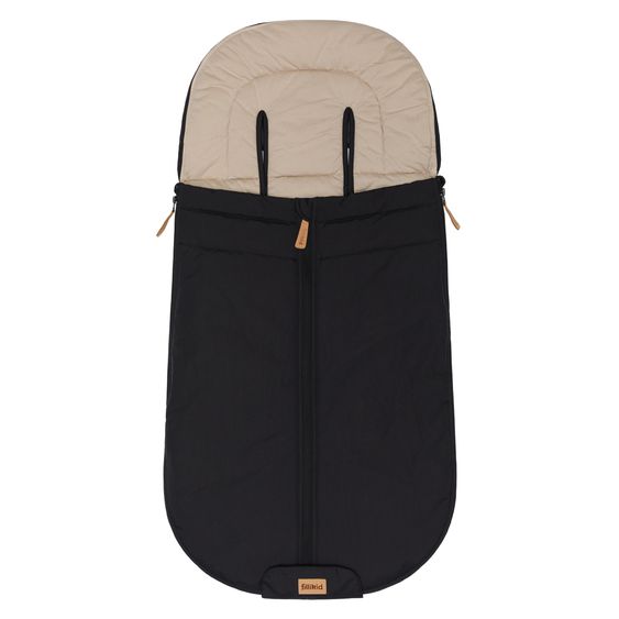 Fillikid Sommerfußsack Light Trend für Buggy, Sport- und Kinderwagen - Schwarz