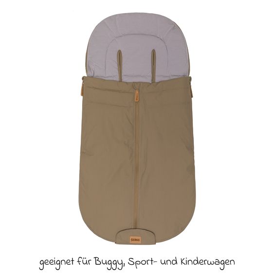 Fillikid Sommerfußsack Light Trend für Buggy, Sport- und Kinderwagen - Taupe
