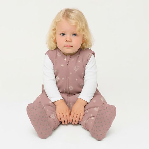 Fillikid Sac De Couchage D'Été avec Pieds TOG 0,5 - Rose - Taille: 80