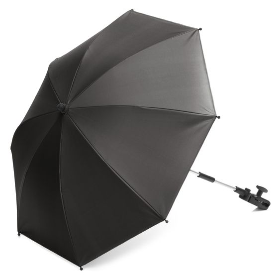 Fillikid Sonnenschirm Standard mit UV-Schutz 50+ & Universalhalterung - Dunkelgrau