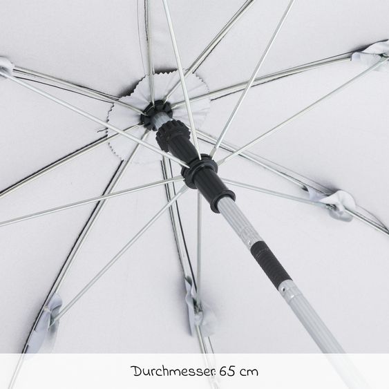 Fillikid Sonnenschirm Standard mit UV-Schutz 50+ & Universalhalterung - Malve