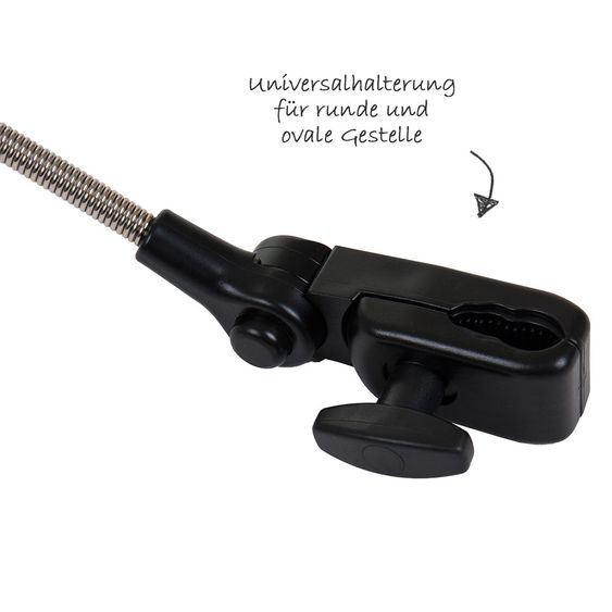 Fillikid Sonnenschirm XL 80 cm - Schwarz