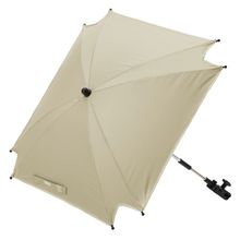 Sonnenschirm XL mit UV-Schutz 50+ & Universalhalterung - Natur