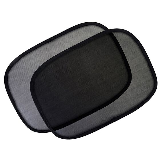 Fillikid Sonnenschutz selbsthaftend 2er Pack 48 x 30 cm - Schwarz