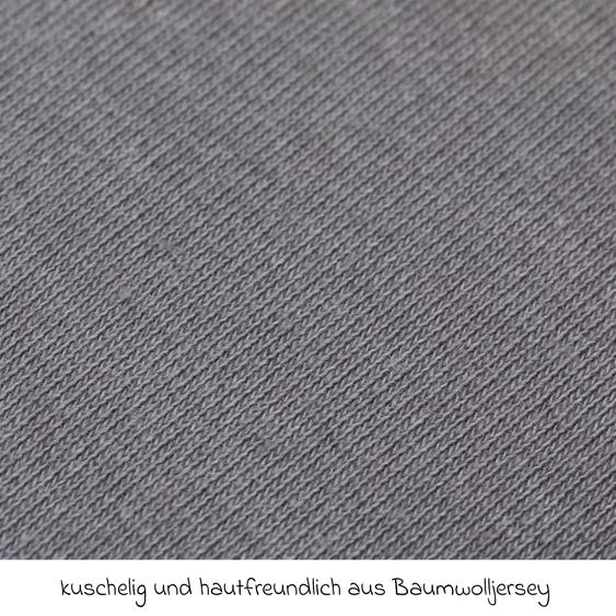 Fillikid Supporto reversibile Jersey per passeggino sportivo & buggy - Grigio Melange