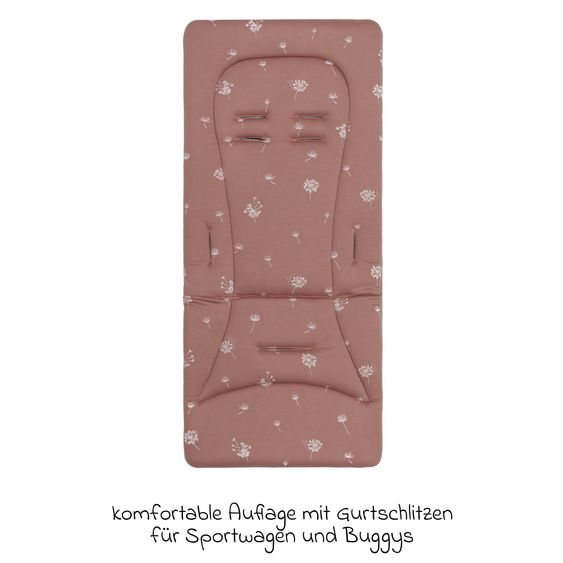 Fillikid Supporto reversibile Jersey per passeggino sportivo & buggy - Pusteblume - Rosa