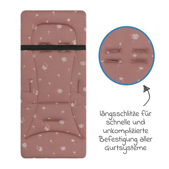 Fillikid Supporto reversibile Jersey per passeggino sportivo & buggy - Pusteblume - Rosa