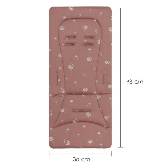 Fillikid Supporto reversibile Jersey per passeggino sportivo & buggy - Pusteblume - Rosa