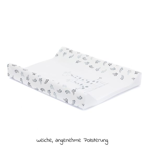 Fillikid Wickelauflage Small 50 x 65 cm - Giraffe - Weiß