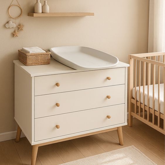 Fillikid Wickelmulde Soft Care EVA mit weicher und leicht zu reinigender Liegefläche 72 x 45 cm - Grau