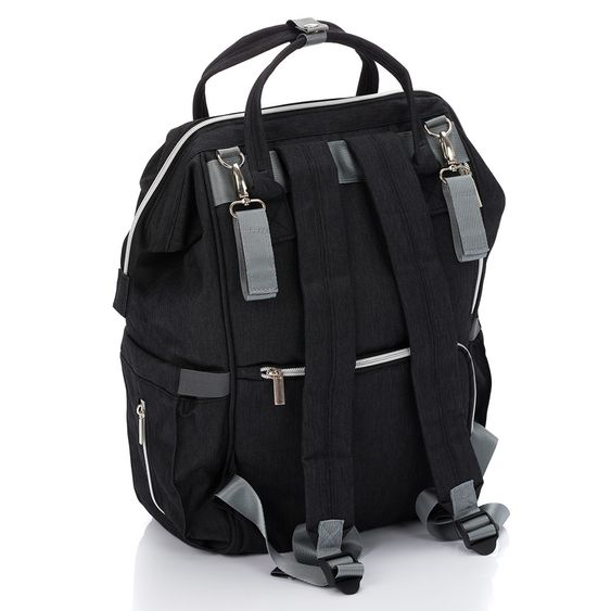 Fillikid Wickelrucksack - Schwarz