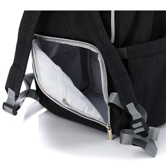Fillikid Wickelrucksack - Schwarz