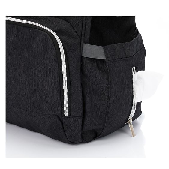Fillikid Wickelrucksack - Schwarz