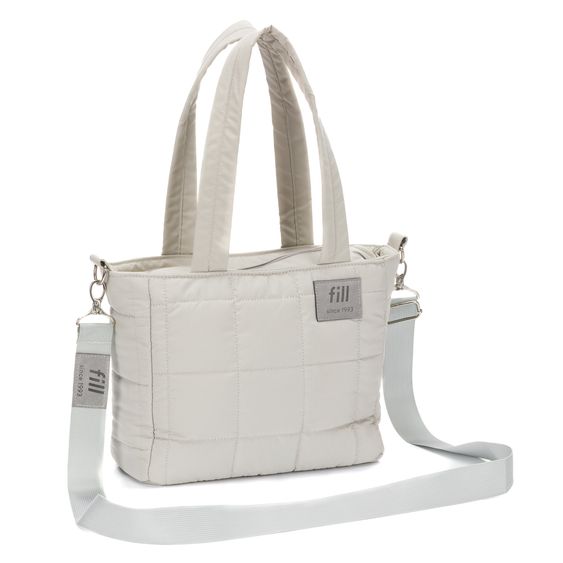 Fillikid Borsa fasciatoio Vienna Small con fasciatoio e ganci di fissaggio - Grigio Pietra