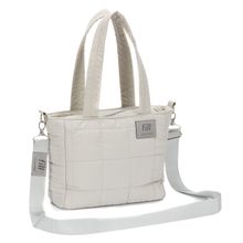 Borsa fasciatoio Vienna Small con fasciatoio e ganci di fissaggio - Grigio Pietra
