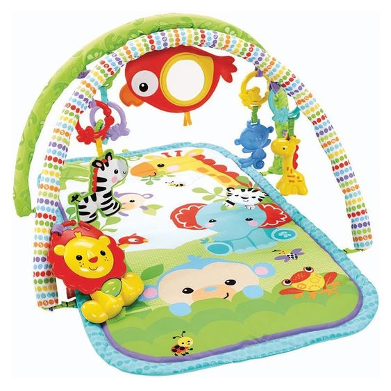 Fisher-Price 3-in-1 Spieldecke - Rainforest-Freunde
