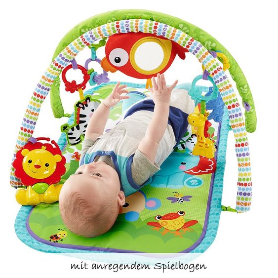Fisher-Price 3-in-1 Spieldecke - Rainforest-Freunde