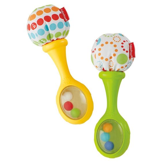 Fisher-Price Babys Rumba-Rasseln 2er Pack