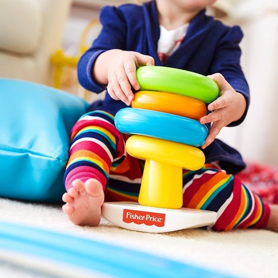 Fisher-Price Farbring-Pyramide