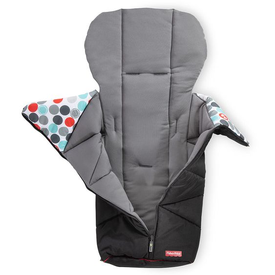 Fisher-Price Fußsack für Buggy und Kinderwagen - Black