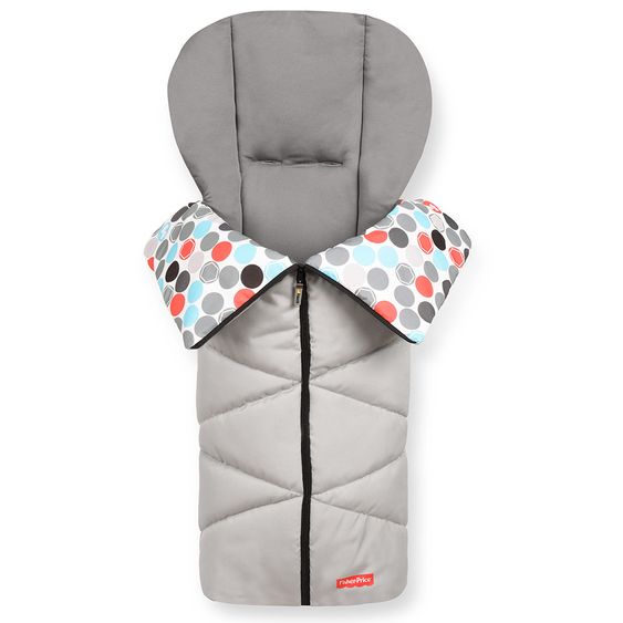 Fisher-Price Fußsack für Buggy und Kinderwagen - Grey