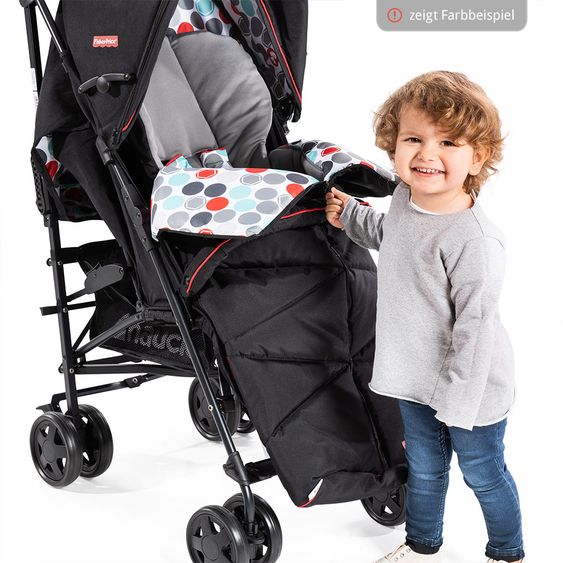 Fisher-Price Fußsack für Buggy und Kinderwagen - Grey