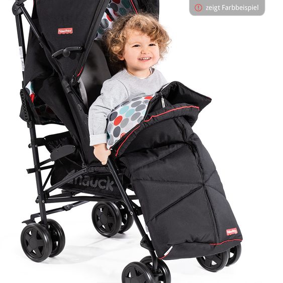 Fisher-Price Fußsack für Buggy und Kinderwagen - Grey