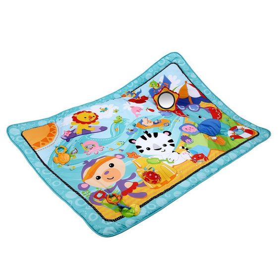 Fisher-Price Große Spiel- und Krabbeldecke - Blau