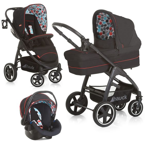 Fisher-Price Kinderwagen-Set Montreal Plus Trioset - Black