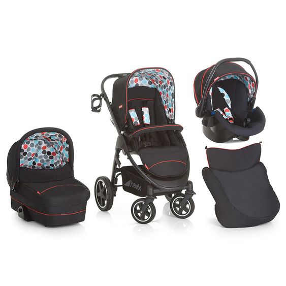 Fisher-Price Kinderwagen-Set Montreal Plus Trioset - Black