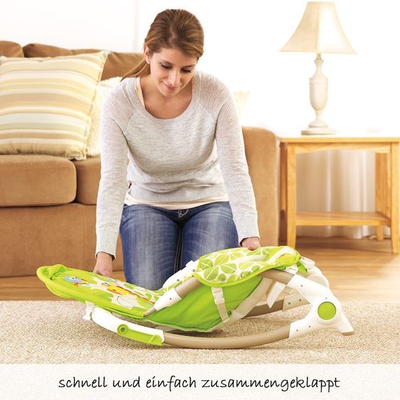 Fisher-Price Kompakt-Schaukelsitz 2 in 1 - Rainforest