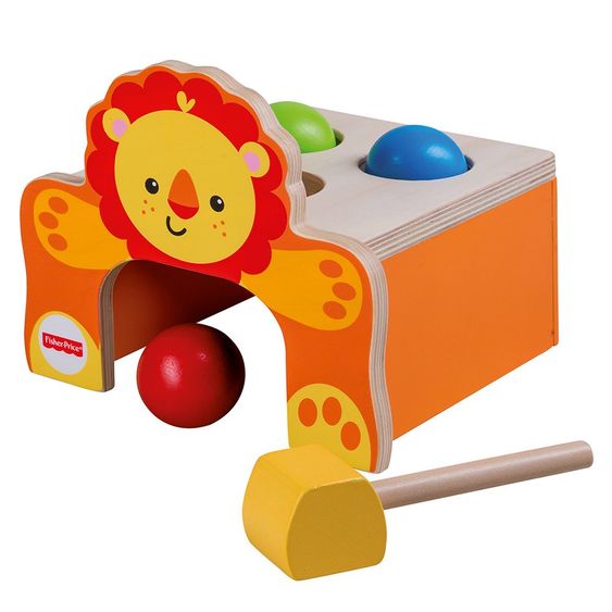 Fisher-Price Kugelklopfbank Zootiere