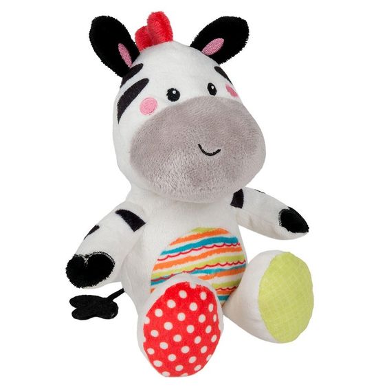 Fisher-Price Kuscheltier Zebra groß 20 cm