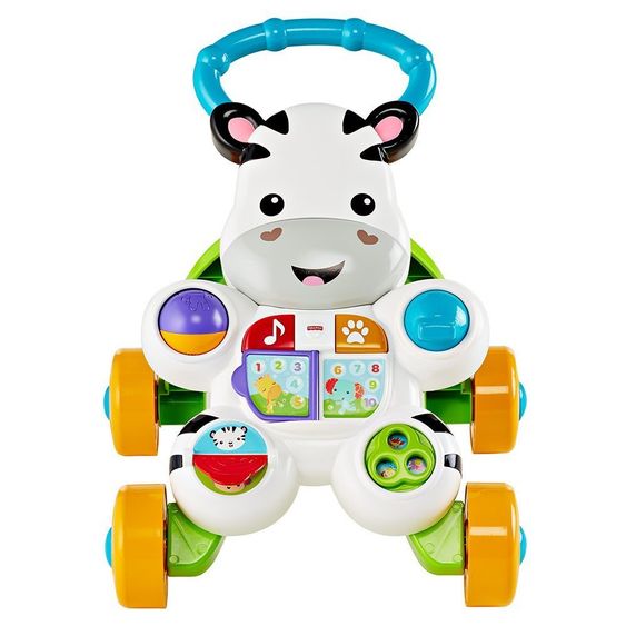 Fisher-Price Lern mit mir Zebra Lauflernwagen