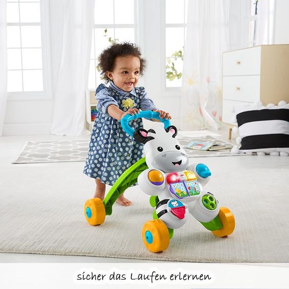 Fisher-Price Lern mit mir Zebra Lauflernwagen