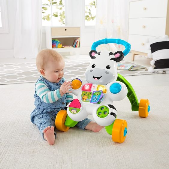 Fisher-Price Lern mit mir Zebra Lauflernwagen