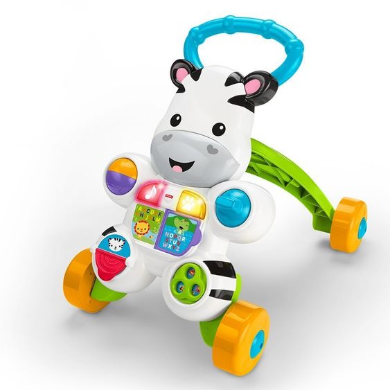 Fisher-Price Lern mit mir Zebra Lauflernwagen