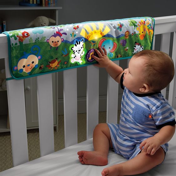 Fisher-Price Lichtspiel Rainforest 2 in 1 fürs Bettchen