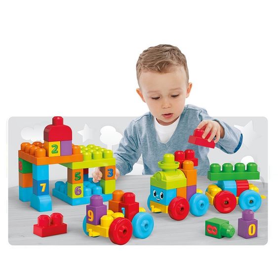 Fisher-Price Treno didattico Mega Bloks 123