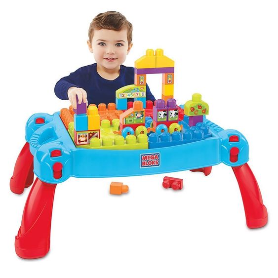 Fisher-Price Mega Bloks Bau- und Spieltisch