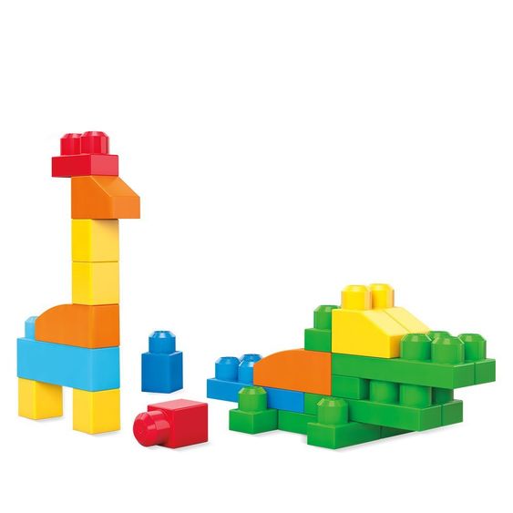 Fisher-Price Mega Bloks Bausteinebeutel - Deluxe 150 Teile - Grundfarben - Refresh
