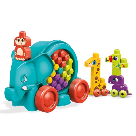 Fisher-Price Mega Bloks Lustige Elefantenparade