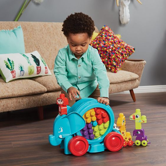 Fisher-Price Mega Bloks Lustige Elefantenparade
