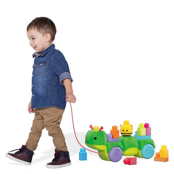 Fisher-Price Mega Bloks Raupe auf Rädern
